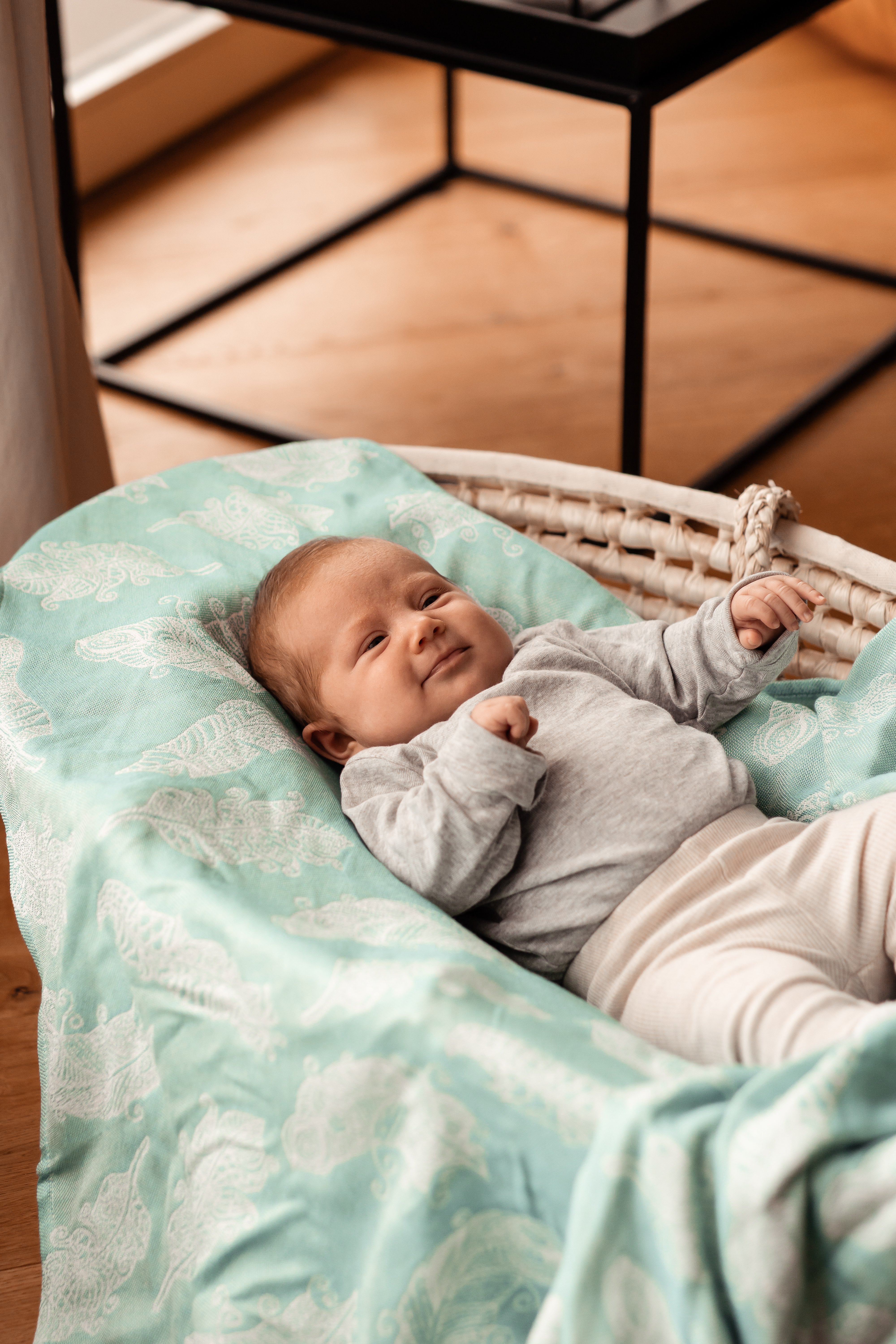 Kuscheltuch Mandala Federn Alexandra